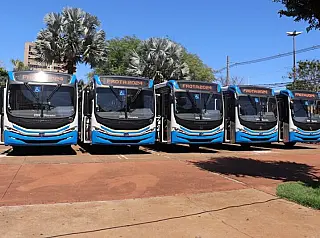 Transporte urbano ganha mais cinco ônibus