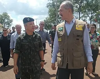 Ministro da Defesa e árabes visitam o projeto Sisfron