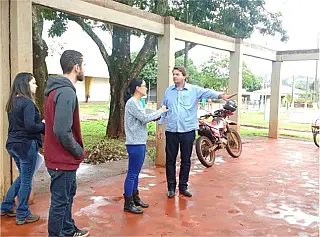 Prefeitura atende pedido de Silas Zanata e faz levantamento para reforma do Centro Social de Indápol