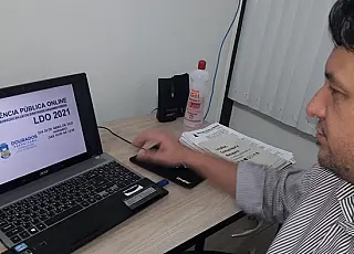 Prefeitura realiza audiência online para debater a LDO