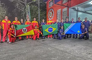 Bombeiros do MS são homenageados em Brasília