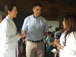 Em parceria com Acevedo, UCP realiza ação de saúde em Pedro Juan