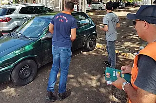 CCZ realiza mobilização de combate à dengue no Parque Alvorada
