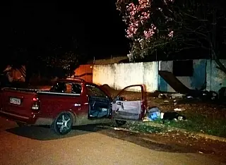 Polícia mata dois bandidos durante perseguição na madrugada em Dourados