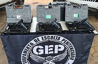 Agepen investe R$ 2,4 milhões em armamentos