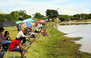 Dia do Trabalhador com pesca liberada no parque