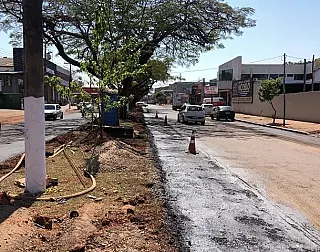 Governo mantém qualidade de obras e recupera principais avenidas de Dourados