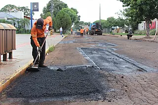 Após chuvas, Prefeitura intensifica ações da Operação Tapa-buracos