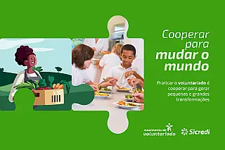 Sicredi participa de Movimento de Voluntariado no Dia de Cooperar