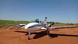 Aeronave com 663 kg de cocaína é interceptada pela FAB em MS