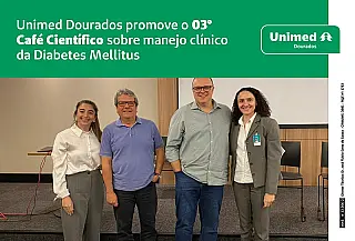Unimed Dourados promove 3º Café Científico sobre manejo clínico