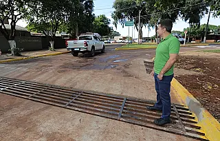 Prefeitura libera trânsito com entrega de boca de dragão
