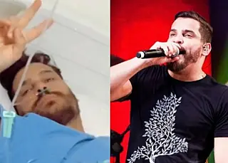 Cauan, da dupla com Cléber, está na UTI com a Covid-19