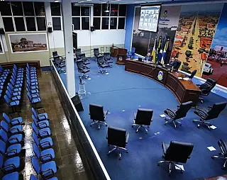 Sessão virtual marca inovação da atividade política na Câmara de Dourados