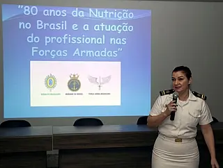 Em Aula Magna, oficinal da Marinha fala sobre diversidade da profissão