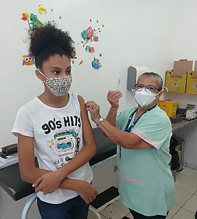 MS ultrapassa marca de 100 mil crianças vacinadas