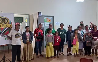 Atividades são realizadas na Reserva Indígena