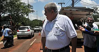 Polêmica: Marun é chamado de ladrão por motociclista, mas não levou desaforo pra casa