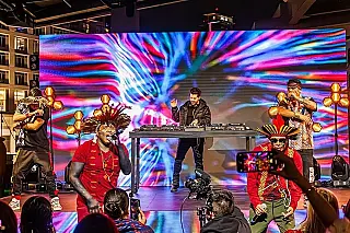 Grupo de rap indígena de Dourados se apresenta em Miami