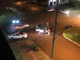Cenas do resgate de acidentado