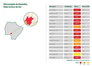 Região de Dourados tem alta incidência de dengue e duas mortes pela doença