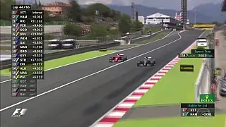 Hamilton sentiu que rival Vettel 'estava bravo' na Espanha