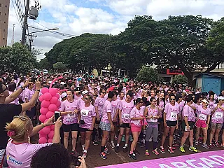 Corrida Rosa tem número recorde de inscritas em Dourados