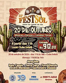 CTN comemora 30 anos com Festsol no Indaiá
