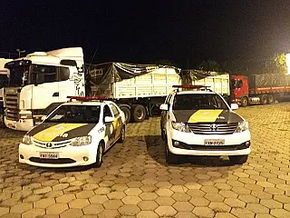 Polícia de São Paulo apreende produtos contrabandeados em carretas carregadas em Dourados