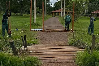 Parque Antenor Martins terá pontes de material ecologicamente correto e durável