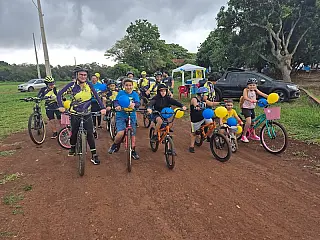 Biketerapia reúne saúde e lazer no parque