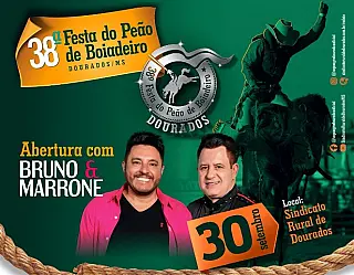 Bruno & Marrone abrem evento sertanejo em Dourados