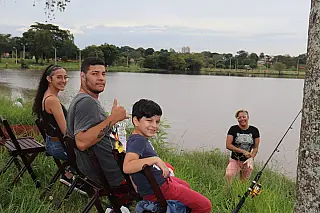 Parque Rego D'Água tem pesca liberada neste sábado