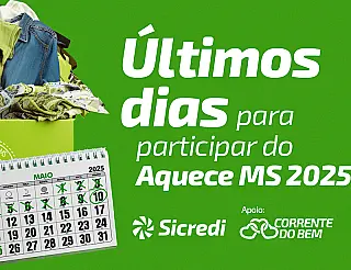 Sicredi arrecada doações de inverno até dia 9 de maio