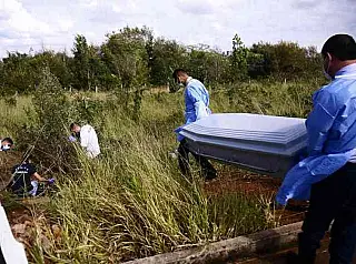 Corpo é encontrado queimado dentro de saco plástico