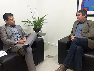 Marçal intercede com Riedel pelas obras de duplicação na BR 163