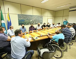 Vereadores elencam prioridades de Dourados ao recepcionarem representantes do Governo