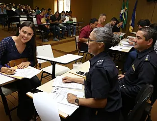 Novos guardas municipais tomam posse e já começam a trabalhar em Dourados