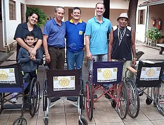 Rotary Guaicurus mantém parceria para Banco de Cadeiras de Rodas na Expoagro