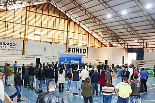 Alan dá sinal verde para reformar e ampliar Ginásio de Esportes