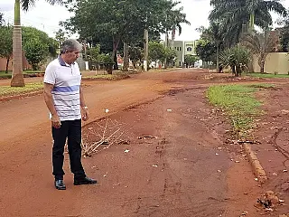 Ramim pede melhorias para a Avenida Indaiá e Rua Cuiabá