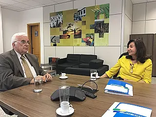 Délia conclui agenda em Brasília encaminhando novos projetos