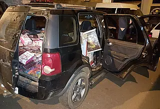 Comboio com R$ 900 mil em mercadorias é apreendido