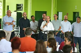 Barbosinha entrega obras em Caarapó e autoriza ampliação da rede de saneamento
