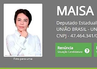 Maísa renuncia e Carlos Bernardo é indeferido