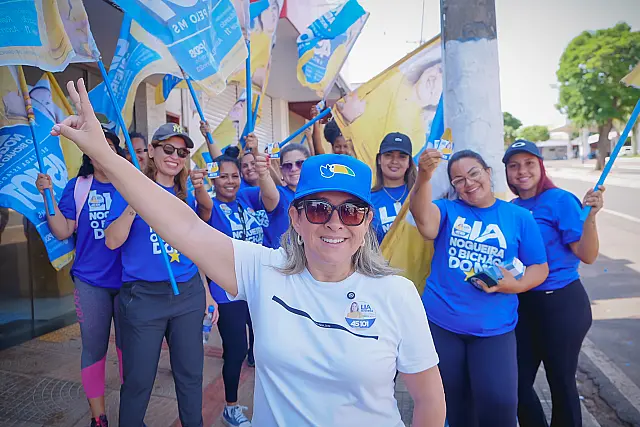 Na reta final, Lia Nogueira reforça compromisso com cidades