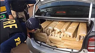 Metalúrgico é preso com meia tonelada de maconha na BR 163 em Dourados