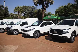 Prefeitura de Dourados entrega 21 veículos para a Secretaria de Saúde
