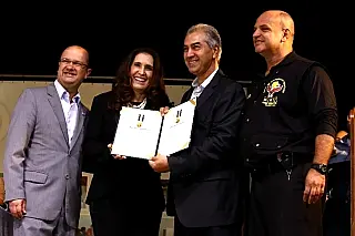 Presidente da Aced recebe do DOF medalha “Águia da Fronteira”