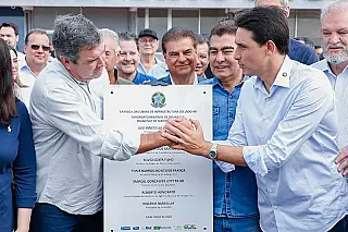Nelsinho Trad celebra modernização do Aeroporto de Dourados